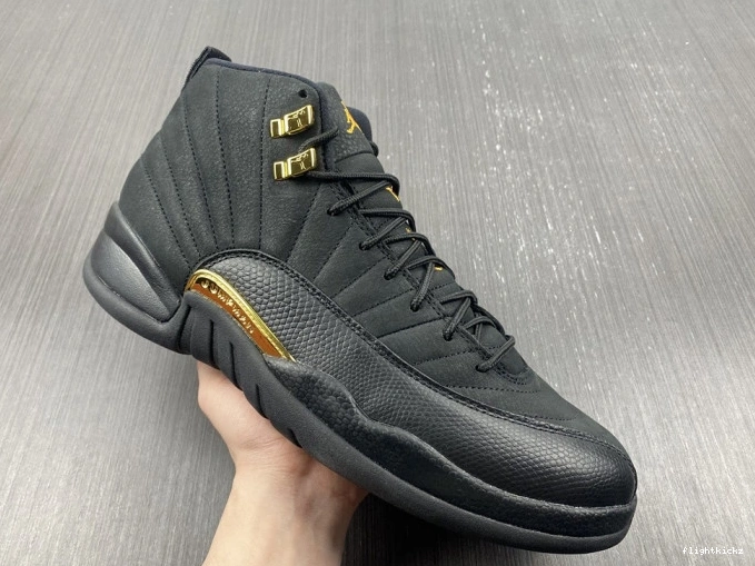 CT8013-071 Jordan Air 12 Taxi Black 0912